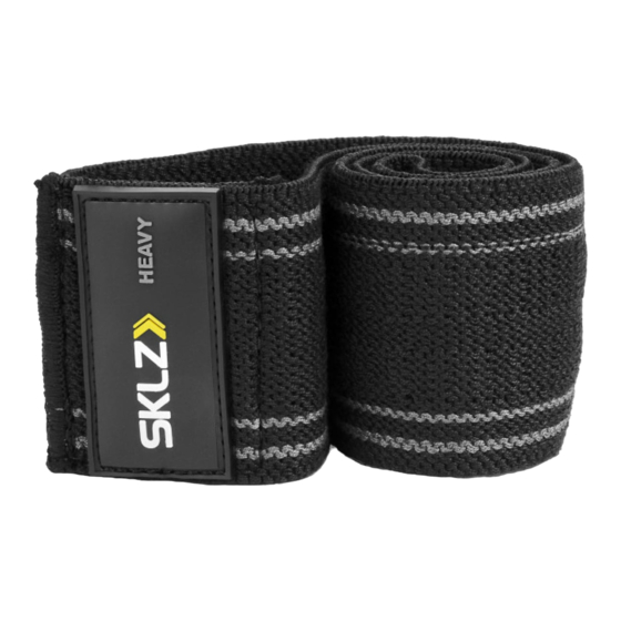 SKLZ PRO KNIT MINI BAND Manual