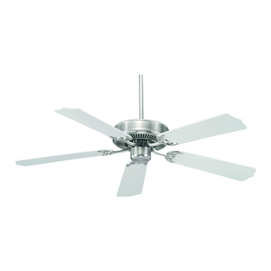Savoy House 52-FAN-5WA-13 Owner's Manual