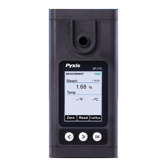 Pyxis SP-210 User Manual