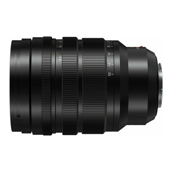 Panasonic H-X2550E Manuals