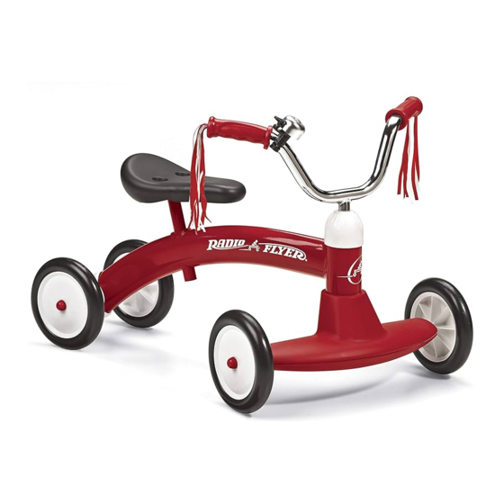 Radio Flyer Scoot About 20 Quick Start Manual
