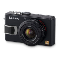 Panasonic DMC-LX2S - Lumix Digital Camera Operating Instructions Manual