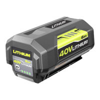 Ryobi OP40605 Operator's Manual