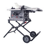 Porter-Cable 10 IN. (254 MM) JOBSITE TABLE SAW Instruction Manual