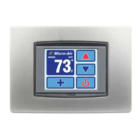 MICRO-AIR EasyTouch User Manual