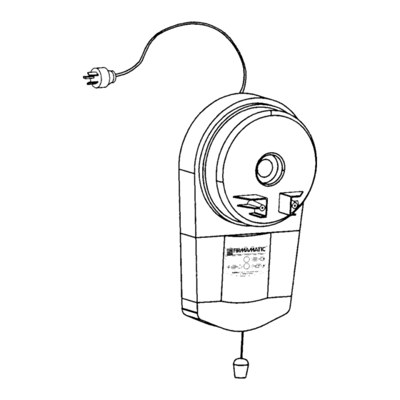 Firmamatic AS3350 Instruction Manual