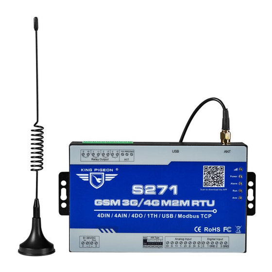 King Pigeon GSM 3G M2M RTU User Manual