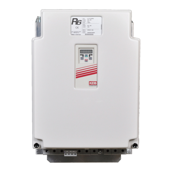 KEB COMBIVERT R6 Instruction Manual