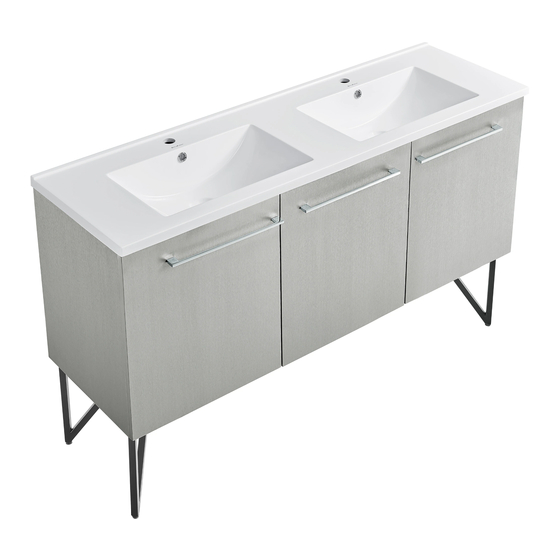 Swiss Madison Annecy Bathroom Vanity Installation Instructions Manual