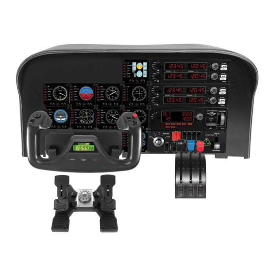 Logitech FLIGHT RADIO PANEL User Manual