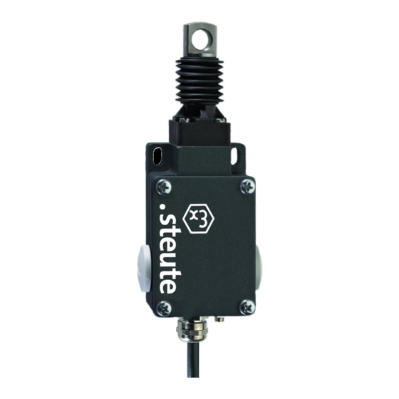 steute Ex 61 Z Mounting And Wiring Instructions