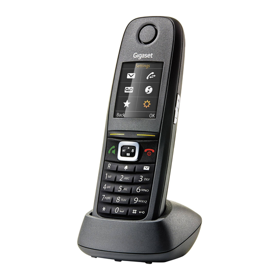 Gigaset R630H Pro Manual