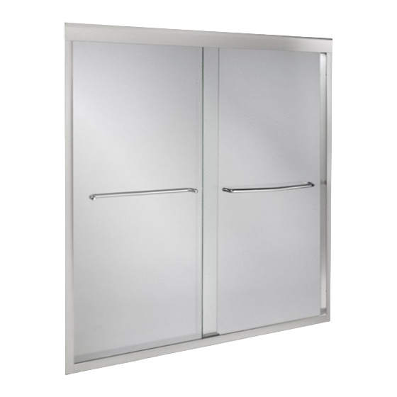 User Manuals: Kohler K-702205 Sliding Bath Door