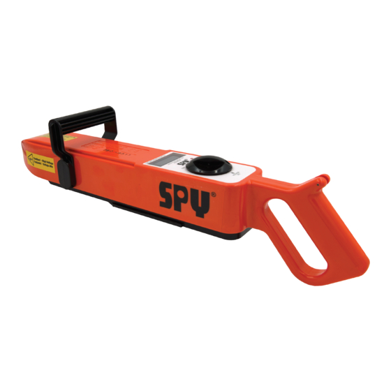 SPY 785 Operating Instructions Manual