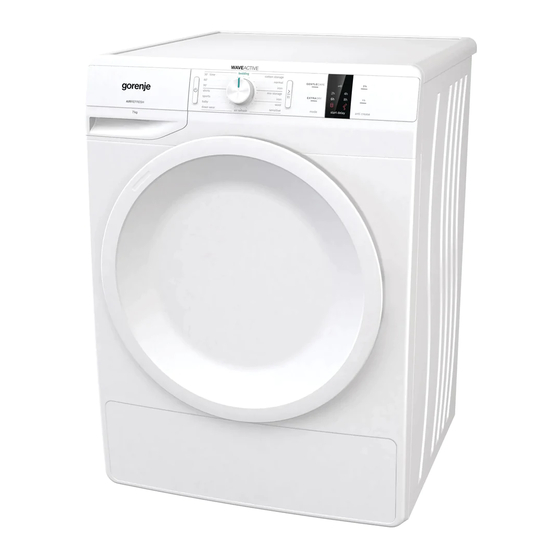 Gorenje DP7C Quick Reference