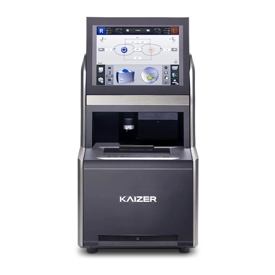 Huvitz KAIZER HAB-8000 Installation Manual