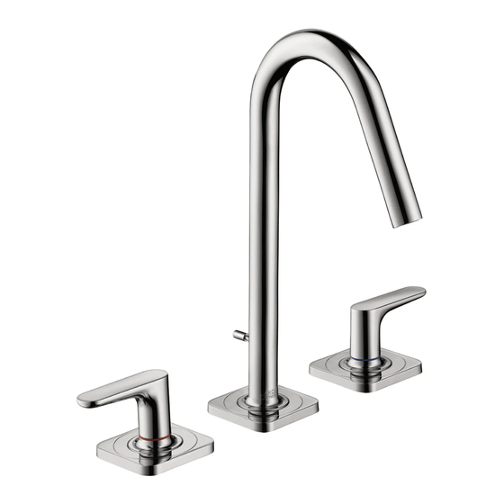 Hans Grohe Citterio M 34213 1 Series Installation/User Instructions/Warranty