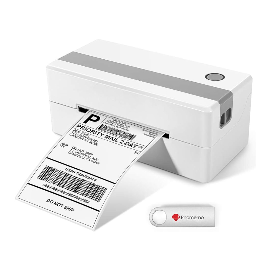 Phomemo PM-246 - Printer Quick Start Guide