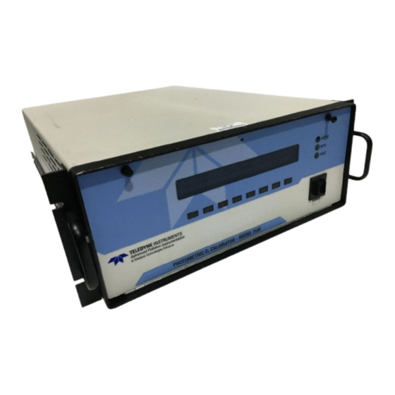 Teledyne 703E Training Manual