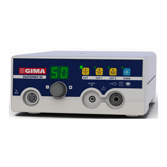 Gima DIATERMO 50 User Manual