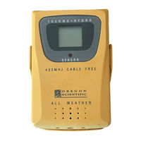 Oregon Scientific THR228N User Manual