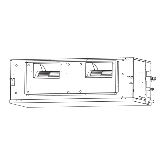 Fujitsu INDOOR UNIT Duct Type Installation Manual