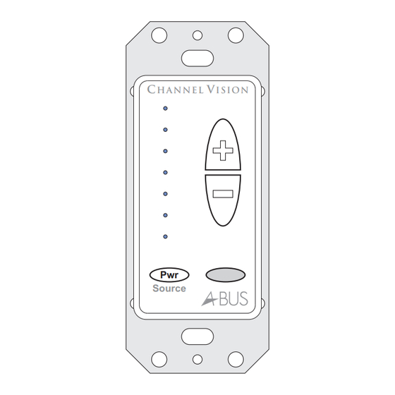 Channel Vision AB-134 ABUS Instructions Manual