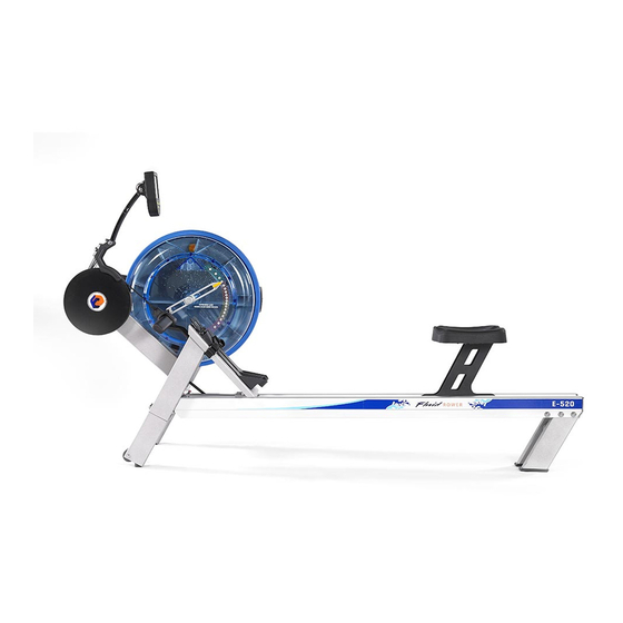 First Degree Fitness E-520 Fluid Rower Owner's Manual