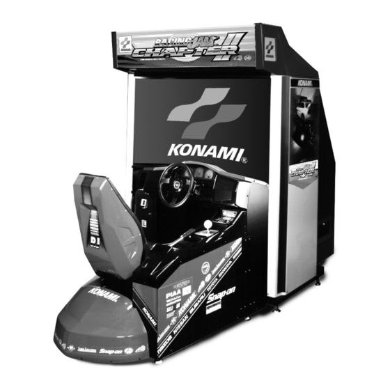 Konami Racing Jam Chapter II Operator's Manual