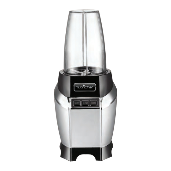 User Manuals: NUTRICHEF NCBL1000 Electric Blender