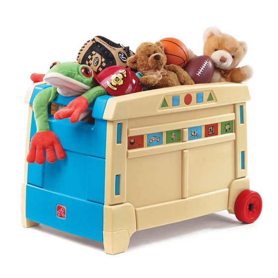 Step2 Lift & Roll Toy Box Quick Manual