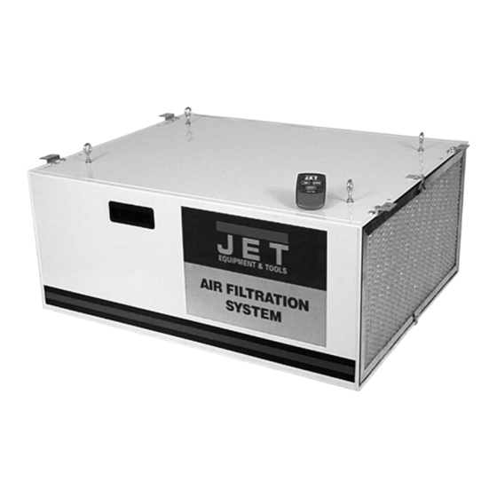 Jet AFS-1000B Operating Instructions Manual