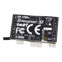Graupner HOTT GR-12SH+ Manual