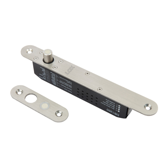FSH DB1260 Series Manual