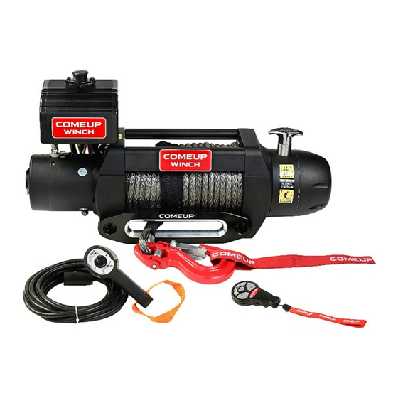Comeup Seal Gen2 9.5s Quick Start Manual