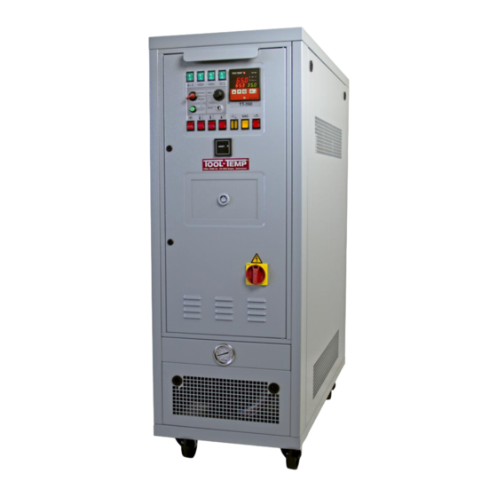 Tool-Temp TT-390 Manual Of Instruction