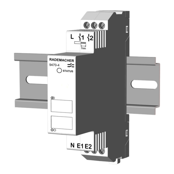 RADEMACHER 9470-4 Manual