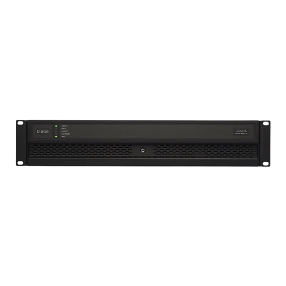 Cloud CXA Series Quick Start Manual