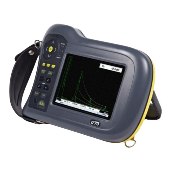 Sonatest Masterscan D-70 User Manual