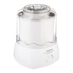Cuisinart ICE-20R - 1 1/2 Quart Ice Cream Maker Instruction And Recipe Booklet