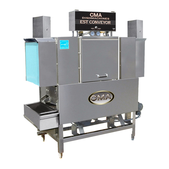 CMA Dishmachines EST-44 Quick Setup Instructions