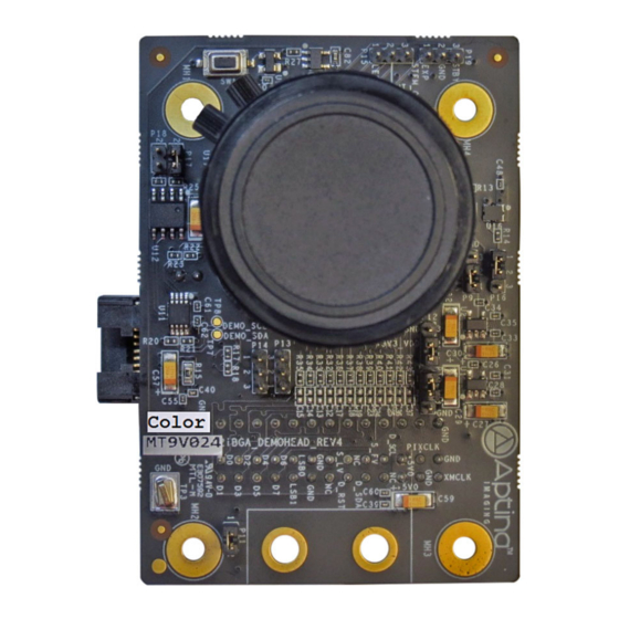 ON Semiconductor MT9TV024IA7XTCH-GEVB User Manual