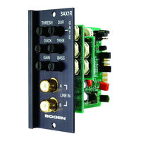 Bogen SAX1R Install Manual