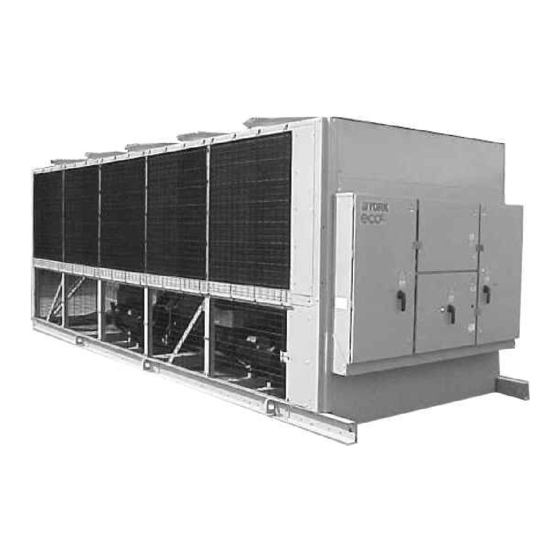 User Manuals: York YCAS0295EB Cooled Chiller