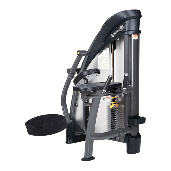 SportsArt Fitness S955 Glute Owner's Manual