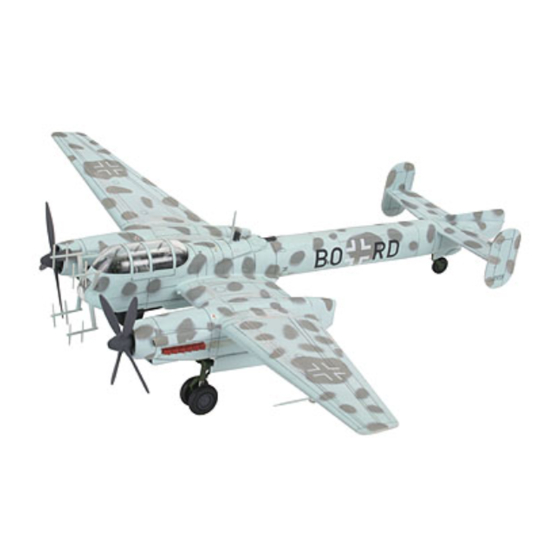 REVELL Arado Ar240C-2 Nightfighter Assembly Manual