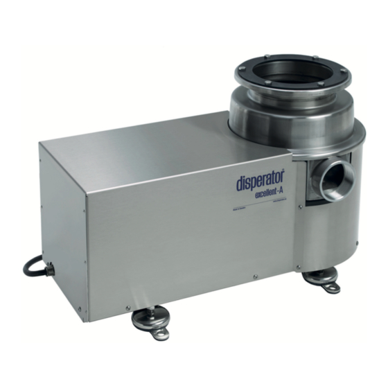 disperator 500V-BAS Excellent Series Manuals