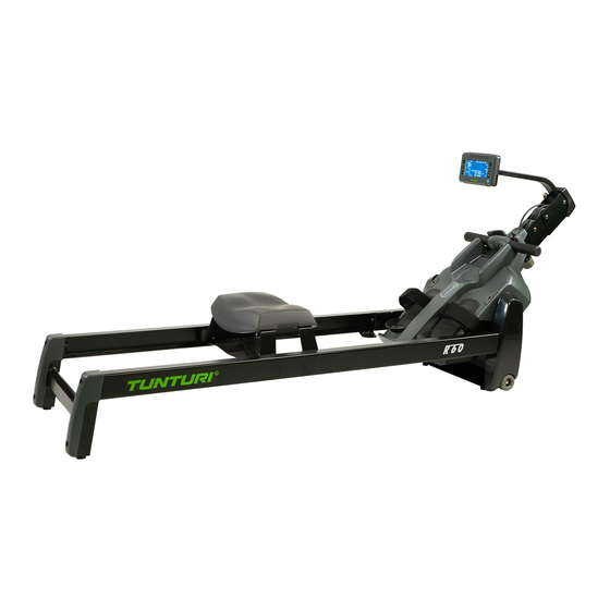 Tunturi Performance R60 Rower User Manual