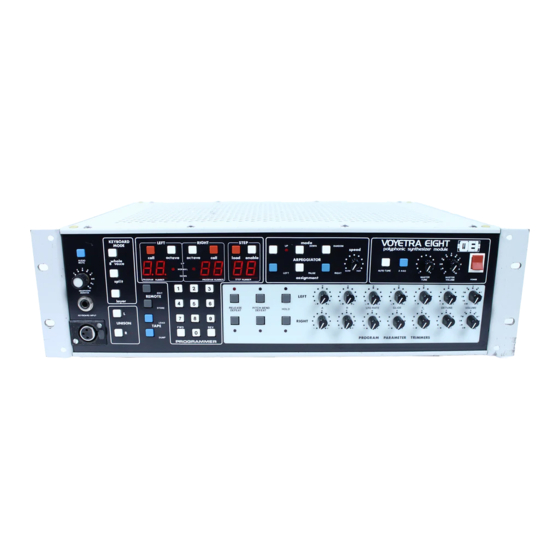 Octave Voyetra Eight Hardware Maintenance Manual