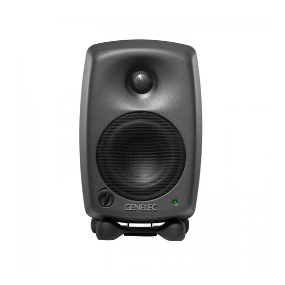 Genelec 8020A Operating Manual